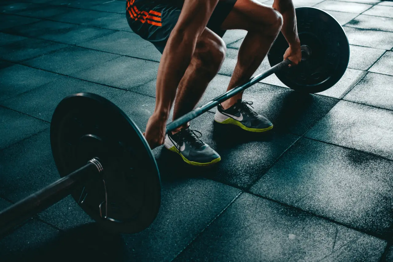 Barbell strength training